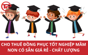 Cho thuê đồng phục tốt nghiệp mầm non có sẵn Giá rẻ - Chất lượng